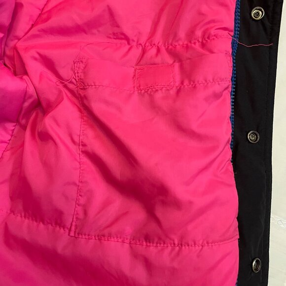 Sub Zero Snow Ski Jacket Vintage 80s 90s Womens Size M Blue Pink u - Picture 15 of 15